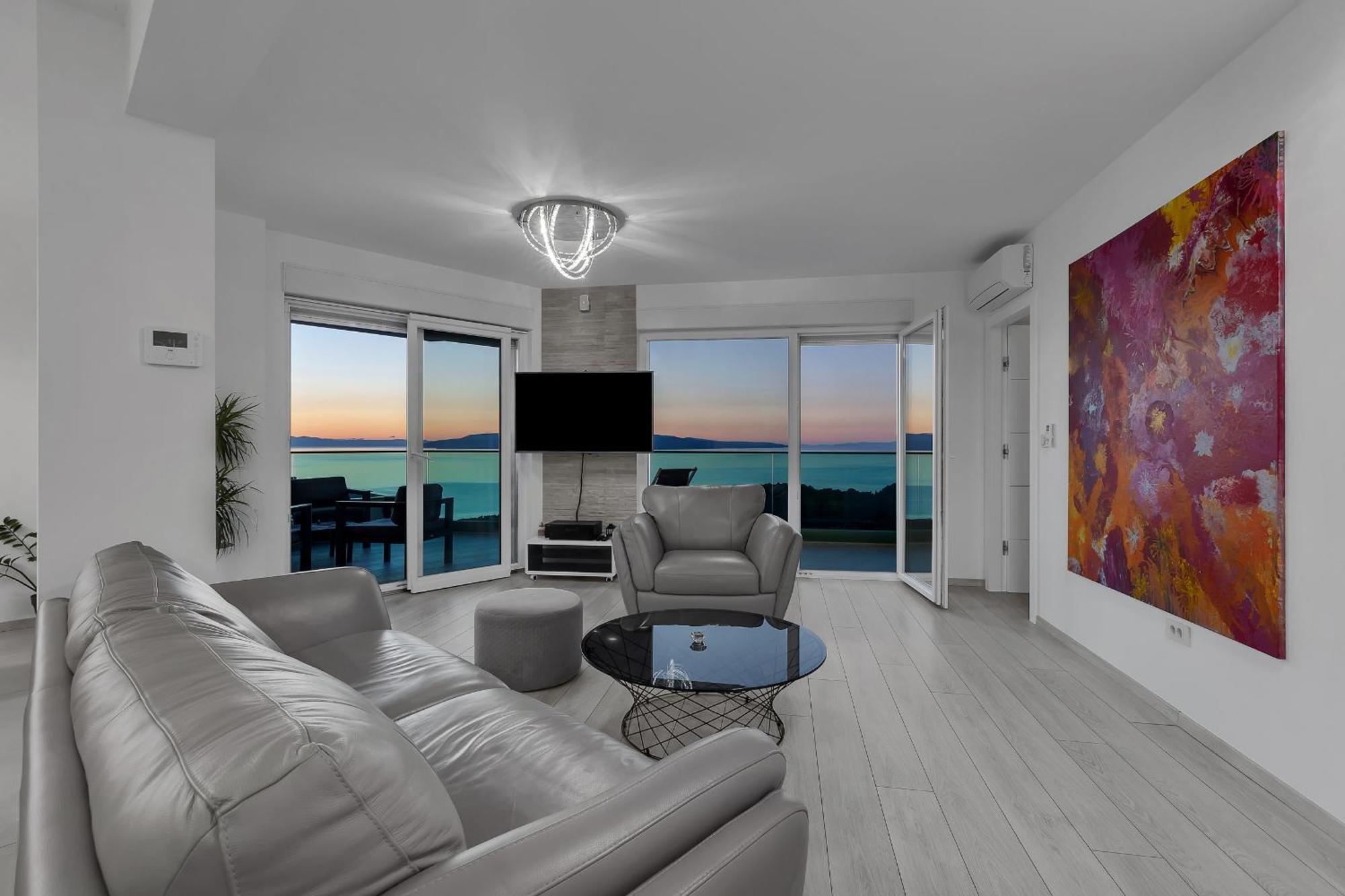 Апартаменти Exclusive Penthouse Big Blue With Private Jacuzzi Макарська Екстер'єр фото